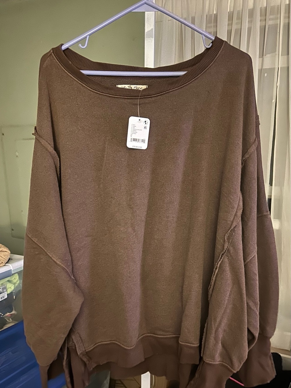We The Free Camden Pullover in Chocolate Love